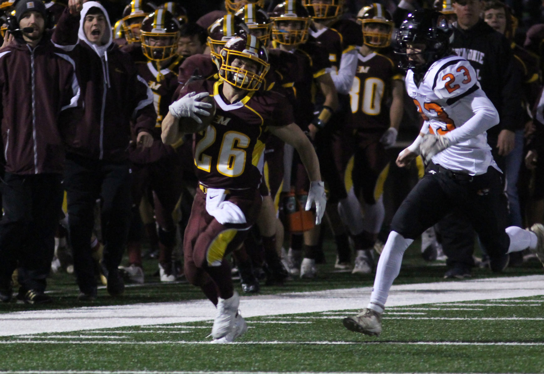 New Richmond at Menomonie football 11-1-19